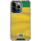 Brazil Soccer Flag iPhone 13 Pro Clear Case